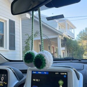 Crochet Car Mirror Charms